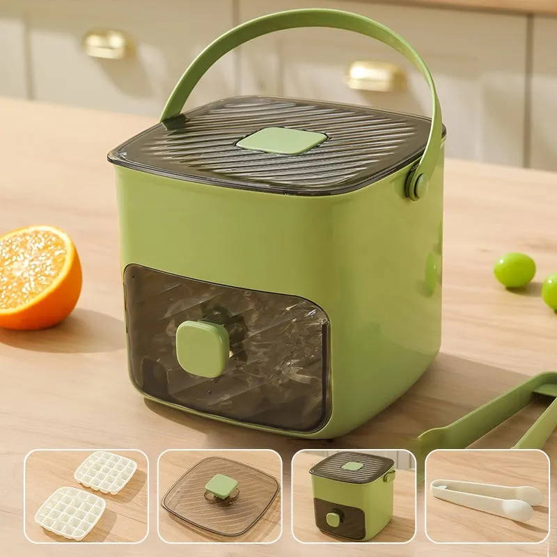 🌟Handled Press-Type Ice Cube Tray (Double-Layer)