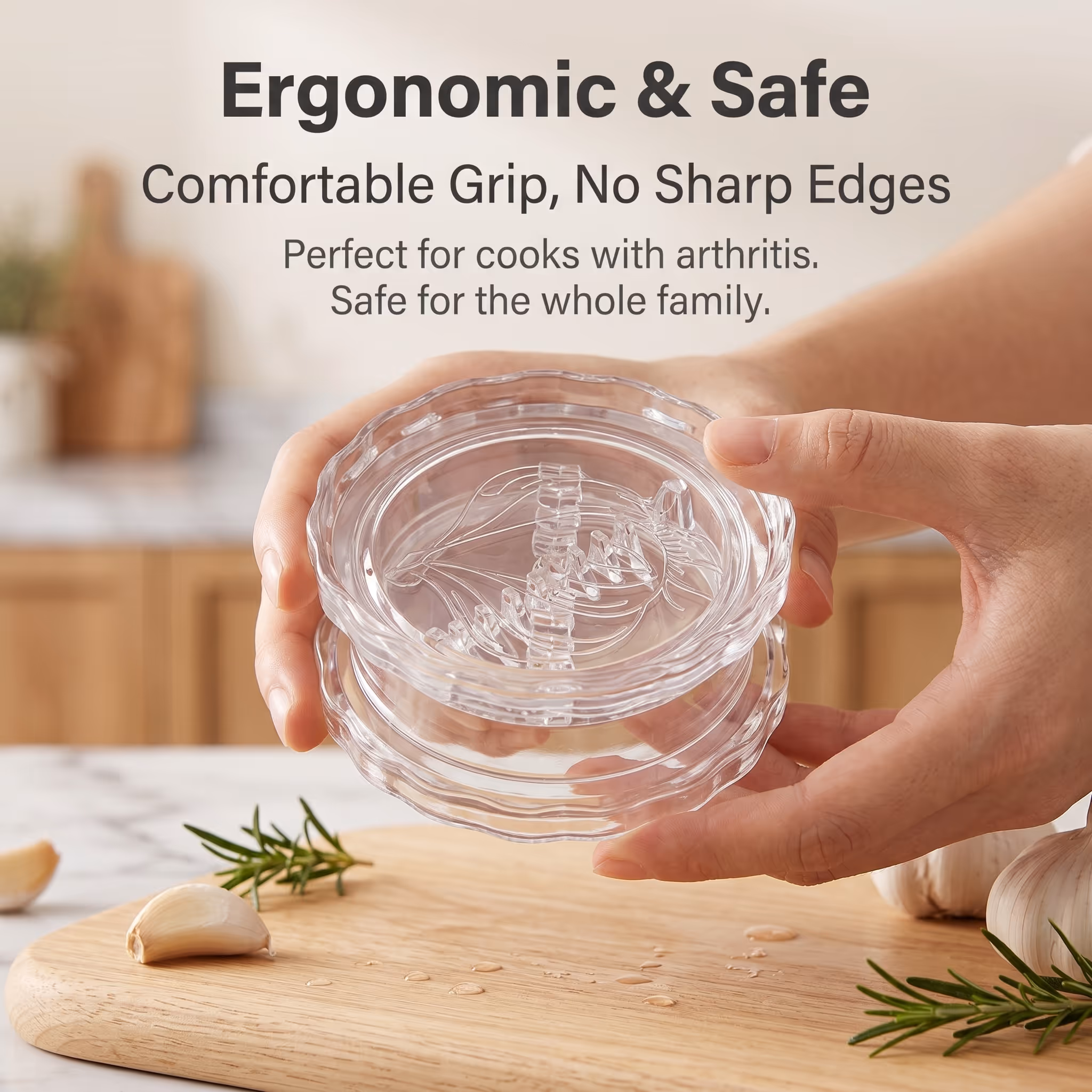 🔥🧄 Effortless Manual Garlic Twister & Mincer